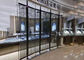 pusat perbelanjaan Dinding Kaca Transparan, Layar LED P3.9mm Transparan