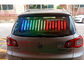 1000x375mm Layar LED Untuk Jendela Belakang Mobil, P3.91 Tampilan Pesan Mobil