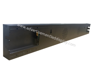 P1.875 Shelf LED Display Profil Aluminium 1200x60mm Untuk Supermarket