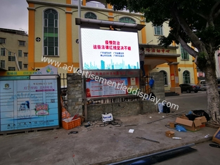 Lemari Besi Waterproof LED Tampilan Solusi Iklan Luar Ruangan yang Tak Terlupakan