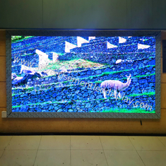 Tampilan Iklan LED Visibilitas Tinggi 192x192mm Ukuran Modul untuk Lokasi yang Sibuk
