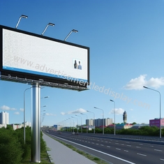 Lemari Besi Iklan hemat energi LED Papan reklame untuk pemasaran yang efektif