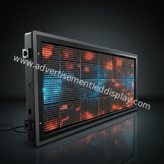 Desain yang disesuaikan Layar Iklan LED tahan lama IP65 Besi untuk Iklan Efektif 10000H Waktu Hidup