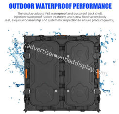 SMD 1G1R1B Outdoor LED Displays Iron Cabinet Adaptable Custom-Fit Untuk Setiap Lokasi