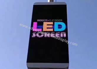 Tampilan Luar Ruangan Penuh Warna Dipimpin Papan Display Layar LED Iklan P6 Komersial Luar Digital
