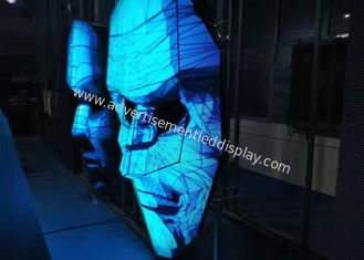 P5mm LED Mask Screen 1r1g1b Triangle Module Untuk DJ Booth Night
