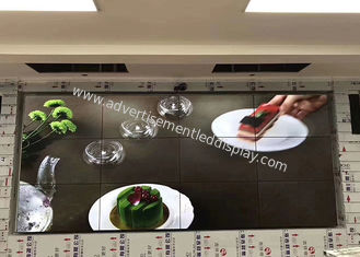 46 Inci Besar Video Tembok Tampilan, 3x3 LED Video Tembok lurus ke bawah