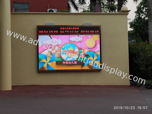 Lemari Besi Layar Iklan LED Luar Ruangan Solusi Ultimate untuk Iklan Visual
