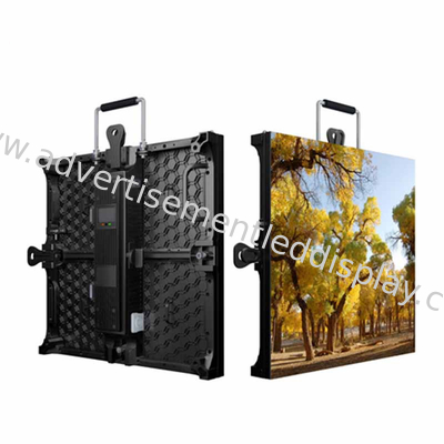 Customized Iron LED Screen Warna-warna yang Berkilau untuk Iklan Luar Ruangan Ukuran layar 192x192mm