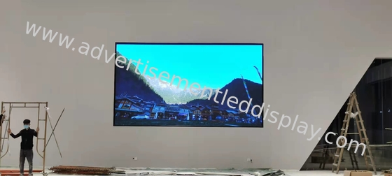 6500K-9500K Indoor Advertising LED Display 60 derajat sudut pandang vertikal