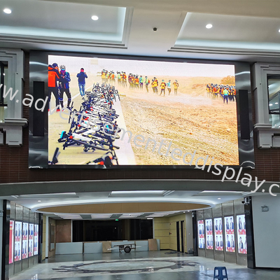 Anti-burning Indoor HD LED Ad Display 320mmx160mm Monitor Suhu Custom