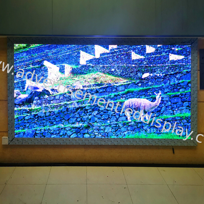 Tampilan Iklan LED Visibilitas Tinggi 192x192mm Ukuran Modul untuk Lokasi yang Sibuk