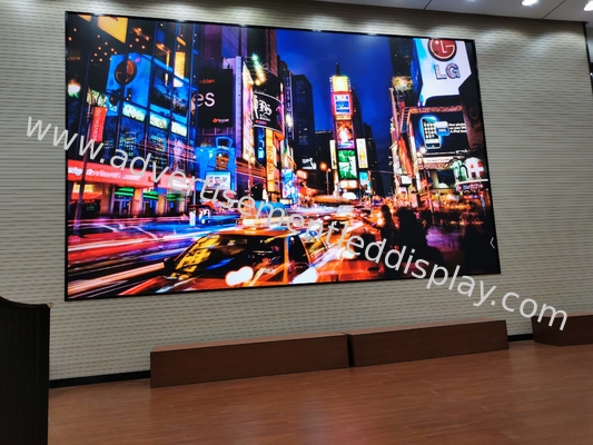 1920hz Indoor Oem Commercial Advertising Led Display Screen Wall Dipasang 1g1r1b 14bit