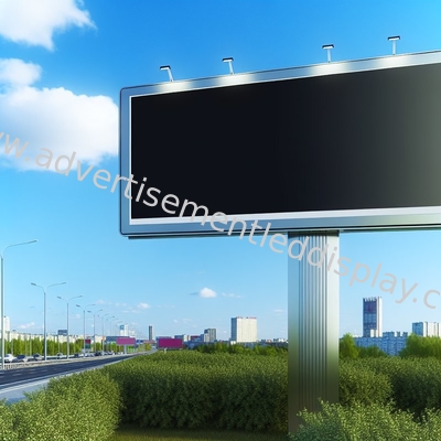 Lemari Besi Iklan hemat energi LED Papan reklame untuk pemasaran yang efektif