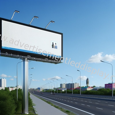 Lemari Besi Iklan hemat energi LED Papan reklame untuk pemasaran yang efektif