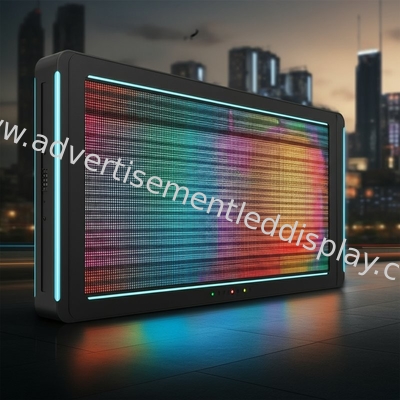 Desain Disesuaikan Layar Iklan LED Iklan Luar Ruang Menangkap Mata Dengan Warna-Warna yang Berkilau