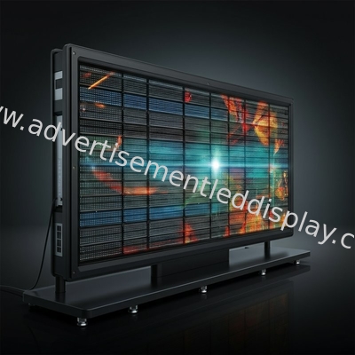 Desain yang disesuaikan Layar Iklan LED tahan lama IP65 Besi untuk Iklan Efektif 10000H Waktu Hidup