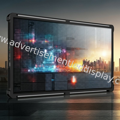 Iklan luar yang kuat 10000H MTBF Layar LED dengan warna yang cerah dan 6000cd kecerahan