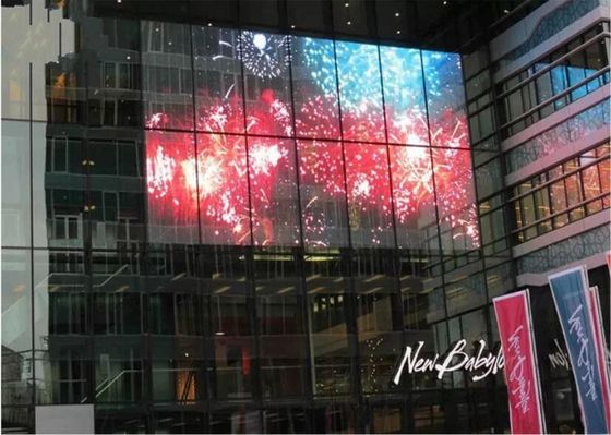 Tampilan Jendela Transparan 360 derajat, P5.21 Melihat Melalui Panel LED