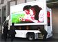 P5 Rgb Truck Mobile LED Display 40000Dots / Sqm Pixel Untuk Periklanan
