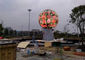 Epistar LED Sphere Display Kecerahan tinggi 6000cd / sqm untuk outdoor