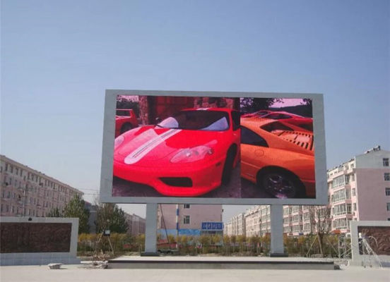 Layar LED Iklan 32x16, Layar Tampilan Iklan Digital Luar Ruang 100000H