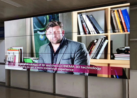 LED Video Wall Display 500cd LED Splicing Screen dinding dipasang
