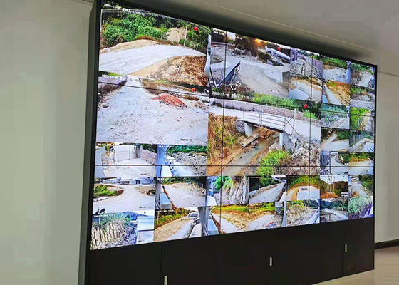 4x4 LED Video Wall Display Full Screen Kecerahan Tinggi 700cd/Sqm