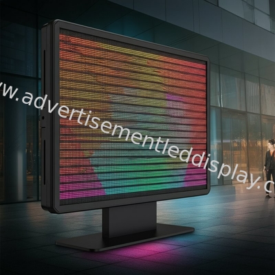 Desain Disesuaikan Layar Iklan LED Iklan Luar Ruang Menangkap Mata Dengan Warna-Warna yang Berkilau