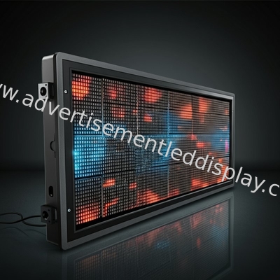 Desain yang disesuaikan Layar Iklan LED tahan lama IP65 Besi untuk Iklan Efektif 10000H Waktu Hidup